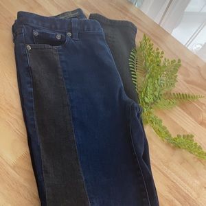 J Crew Jeans Color block Skinny